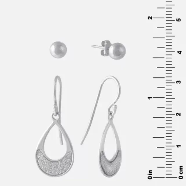 Wholesale CREATCABIN 2 Pairs 2 Colors Sterling Silver Ear Nuts 