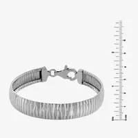 Sterling Silver Omega Link Bracelet