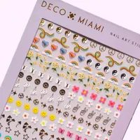 Deco Miami Stay Groovy 70s Nail Art Nail Appliques