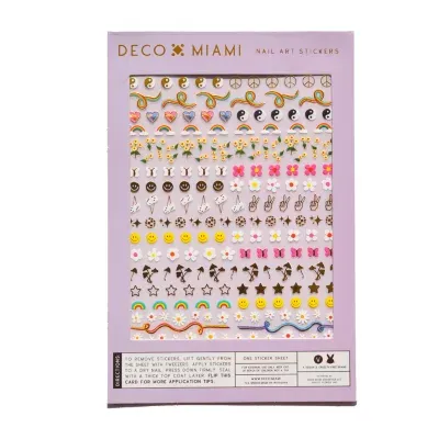 Deco Miami Stay Groovy 70s Nail Art Nail Appliques