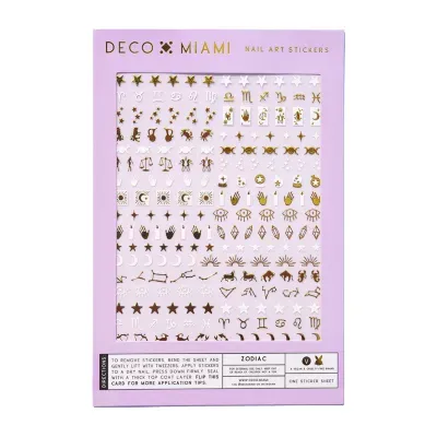 Deco Miami Zodiac Cards Nail Art Nail Appliques