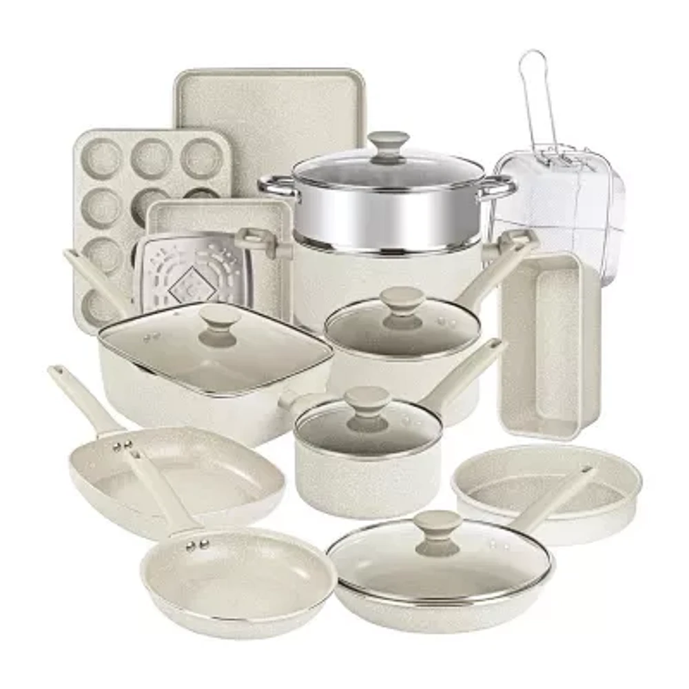 Granitestone Desert 20-pc. Non-Stick Cookware Set