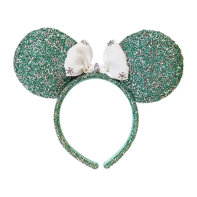 Disney Collection Girls Crystal Minnie Mouse Ears Headband