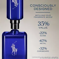 Ralph Lauren Polo Blue Eau De Toilette 3-Pc Gift Set ($190 Value)