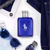 Ralph Lauren Polo Blue Eau De Toilette 3-Pc Gift Set ($190 Value)