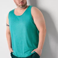 Xersion All Day Mens Round Neck Sleeveless Tank Top Plus