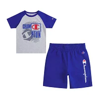 Champion Little Boys 2-pc. Short Set