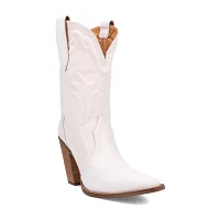 Dingo Womens Tipsy Block Heel Cowboy Boots