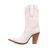 Dingo Womens Tipsy Block Heel Cowboy Boots