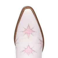 Dingo Womens Starburst Block Heel Cowboy Boots