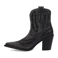 Dingo Womens Rocky Topie Block Heel Cowboy Boots