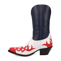 Dingo Womens Cowgirl Block Heel Cowboy Boots