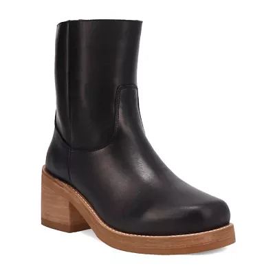 Dingo Womens Roxy Stacked Heel Cowboy Boots