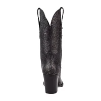 Dingo Womens Rhythm N' Blues Block Heel Cowboy Boots
