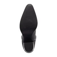 Dingo Womens Rhythm N' Blues Block Heel Cowboy Boots