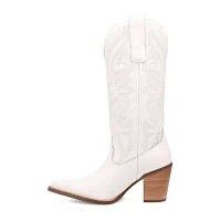 Dingo Womens Hensley Block Heel Cowboy Boots