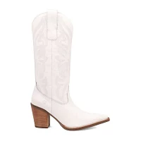 Dingo Womens Hensley Block Heel Cowboy Boots