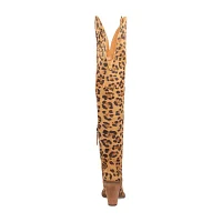 Dingo Womens Diva Stacked Heel Cowboy Boots