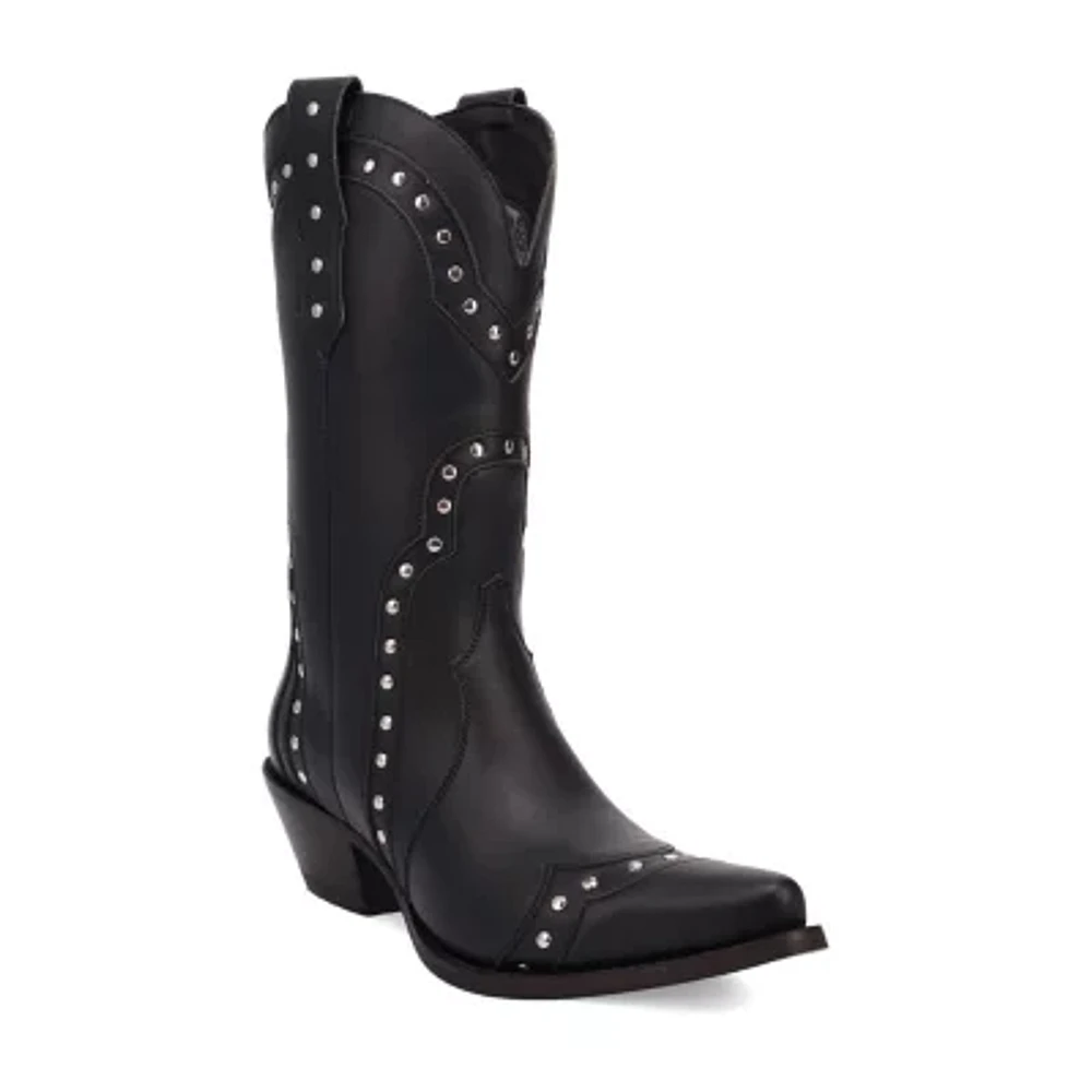 Dingo Womens Sweet Treat Block Heel Cowboy Boots