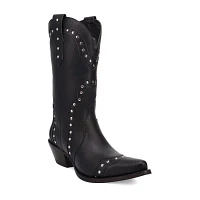 Dingo Womens Sweet Treat Block Heel Cowboy Boots