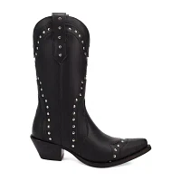 Dingo Womens Sweet Treat Block Heel Cowboy Boots