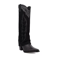 Dingo Womens Wild Fire Block Heel Cowboy Boots