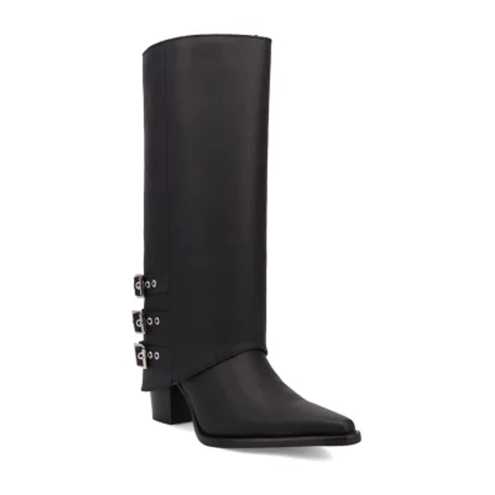 Dingo Womens Urban Cowgirl Stacked Heel Cowboy Boots