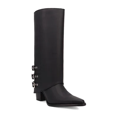 Dingo Womens Urban Cowgirl Stacked Heel Cowboy Boots