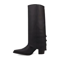 Dingo Womens Urban Cowgirl Stacked Heel Cowboy Boots