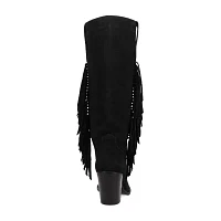Dingo Womens Twister Block Heel Cowboy Boots