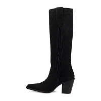 Dingo Womens Twister Block Heel Cowboy Boots