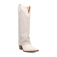 Dingo Womens Wild Fire Block Heel Cowboy Boots