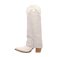 Dingo Womens Wild Fire Block Heel Cowboy Boots