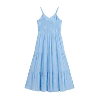 Byer California Big Girls Sleeveless Dots Maxi Dress