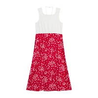 Byer California Big Girls Sleeveless A-Line Dress