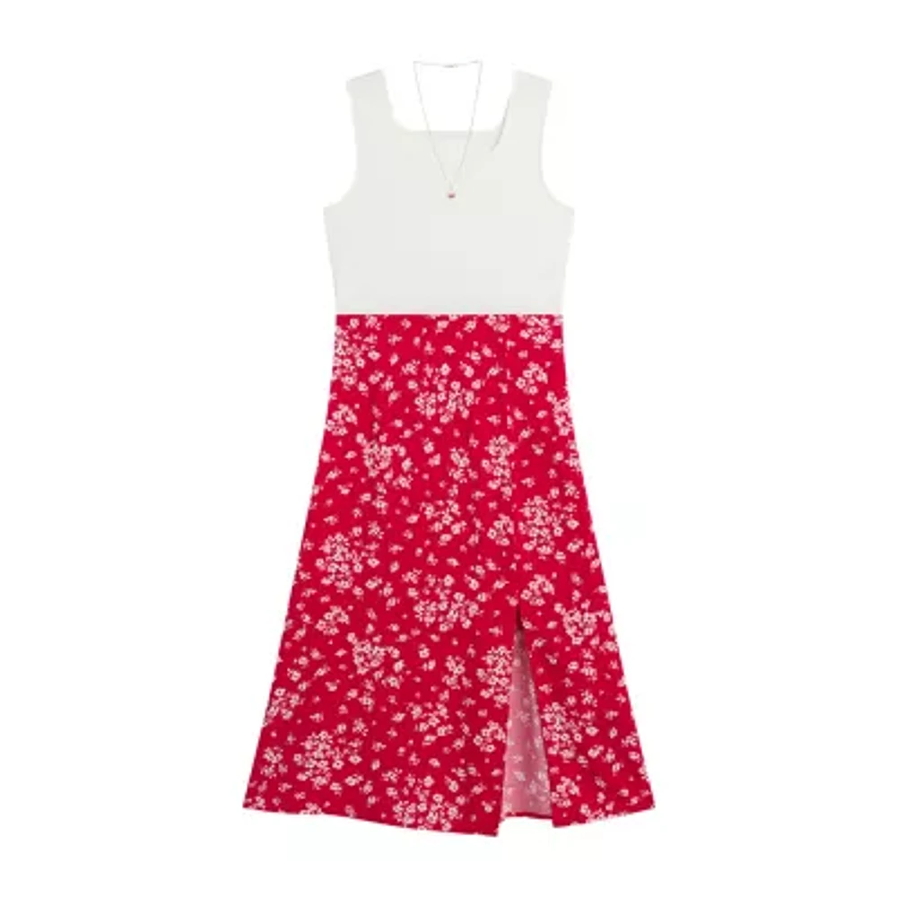 Byer California Big Girls Sleeveless A-Line Dress