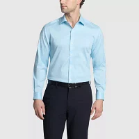 Van Heusen Ultra Wrinkle Free Mens Slim Fit Stretch Fabric Long Sleeve Dress Shirt