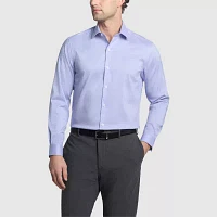 Van Heusen Ultra Wrinkle Free Mens Slim Fit Stretch Fabric Long Sleeve Dress Shirt