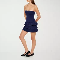 Forever 21 Womens Sleeveless Fit + Flare Dress Juniors