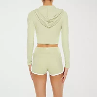 Forever 21 Hooded Lightweight Womens Juniors Active Track Jacket
