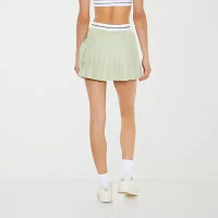 Forever 21 Womens High Rise Active Pleated Skirt Juniors