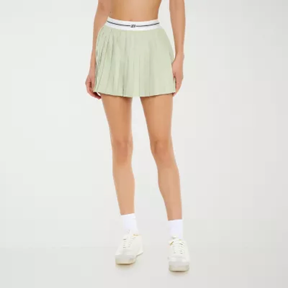 Forever 21 Womens High Rise Active Pleated Skirt Juniors