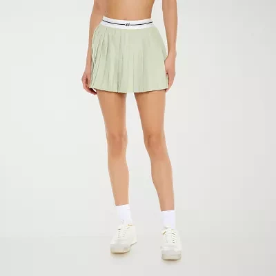Forever 21 Womens High Rise Active Pleated Skirt Juniors