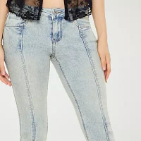 Forever 21 Juniors Womens Low Rise Capri Jean