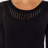 Forever 21 Womens Long Sleeve A-Line Dress Juniors
