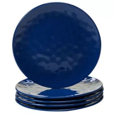 Certified International Blue 6-pc. Melamine Salad Plate