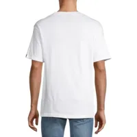 Airwalk Mens Crew Neck Short Sleeve Classic Fit Graphic T-Shirt