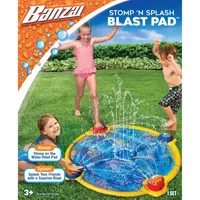 Banzai 42 Inch Stomp N Splash Blast Pad Sprinkler Pool Toy