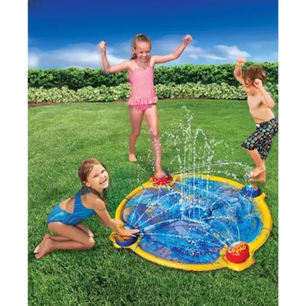Banzai 42 Inch Stomp N Splash Blast Pad Sprinkler Pool Toy