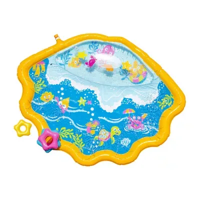Banzai Jr. Tidepool Discovery Sprinkling Mat 18 Months  Up Pool Toy